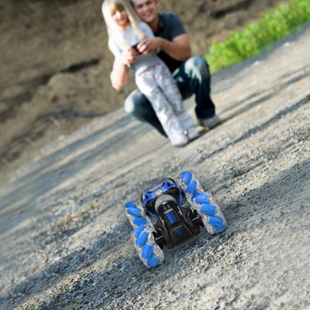 Salama-Auto™ – Käsiohjattava stunt-auto, joka reagoi jokaiseen liikkeeseen