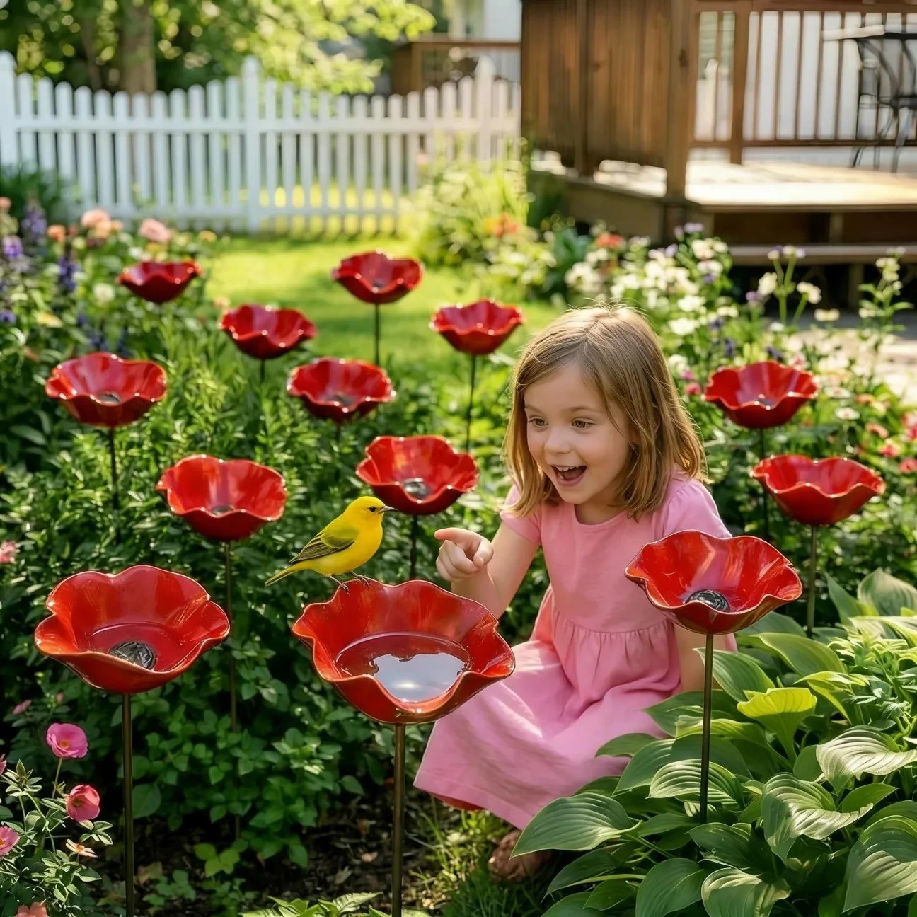 AviFlora™ – Botaninen Juoma-allas Linnuille, Mehiläisille ja Perhosille