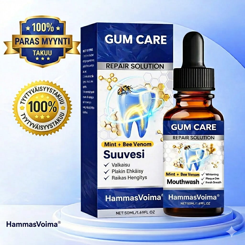 HammasVoima™ – Hampaiden ja ikenien vahvistus