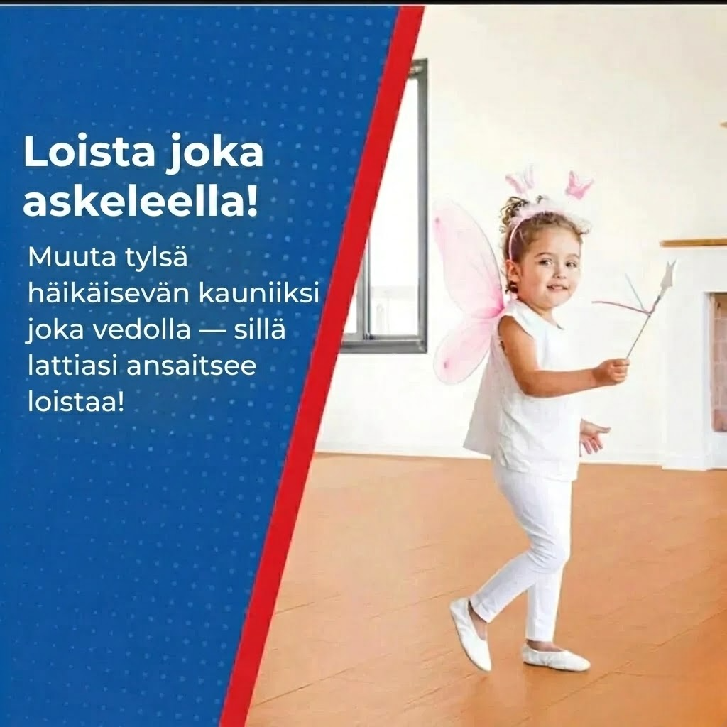 ProLoiste™ – Lattianhoitaja ja suoja useille pinnoille