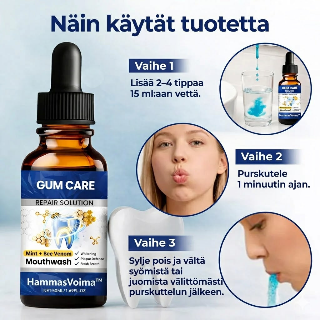 HammasVoima™ – Hampaiden ja ikenien vahvistus