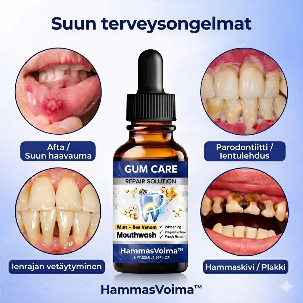HammasVoima™ – Hampaiden ja ikenien vahvistus