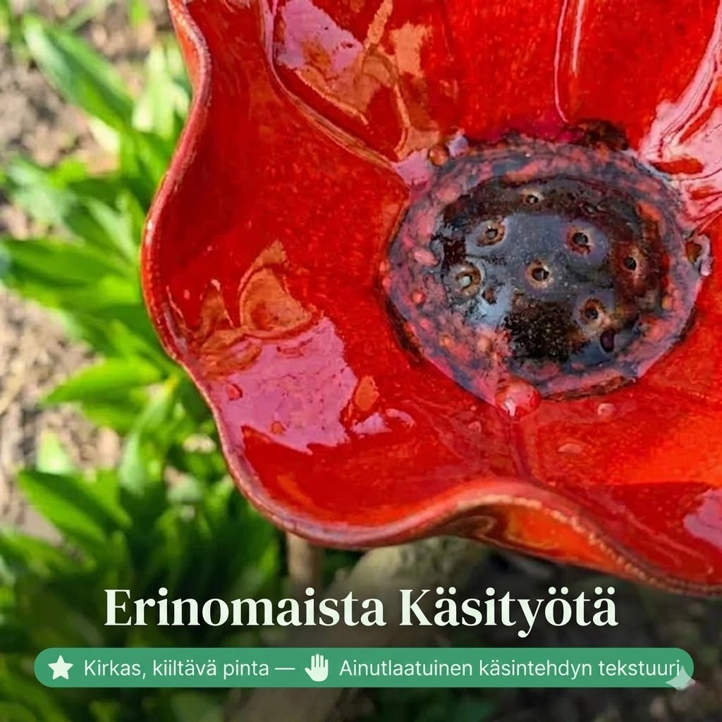AviFlora™ – Botaninen Juoma-allas Linnuille, Mehiläisille ja Perhosille