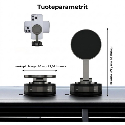 MagnetGrip™ – Magneettinen puhelinteline autoon