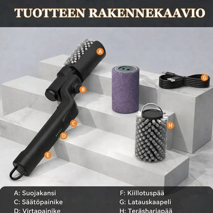 TehoPuhdistin™ – Langaton sähköinen grillin puhdistusharja