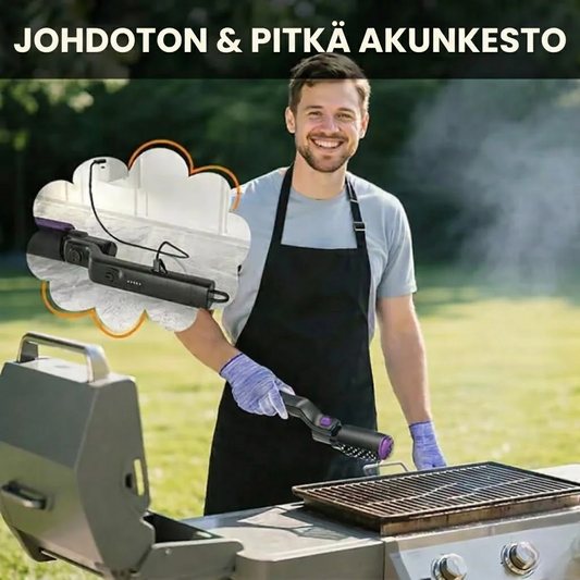 TehoPuhdistin™ – Langaton sähköinen grillin puhdistusharja